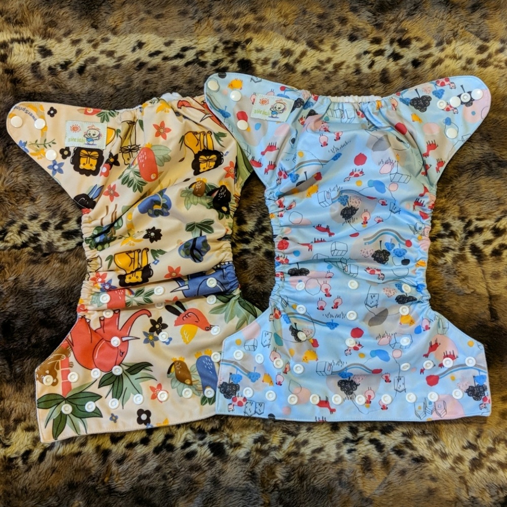 Cloth diaper covers